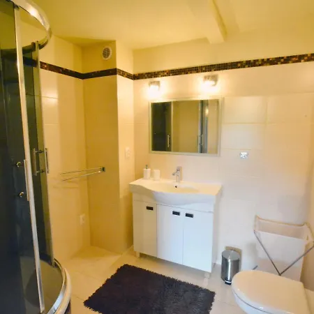 With A Fireplace In *